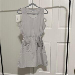 Gray Sleeveless Dress